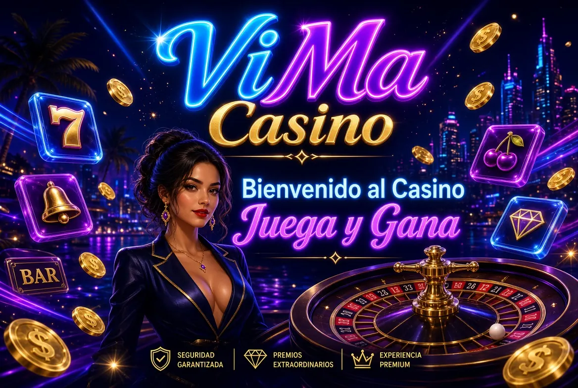 Vima Casino: tragamonedas, ruleta en vivo y bienvenida al casino