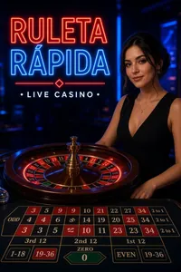 Ruleta Rápida: ruleta en vivo con crupier real en Vima
